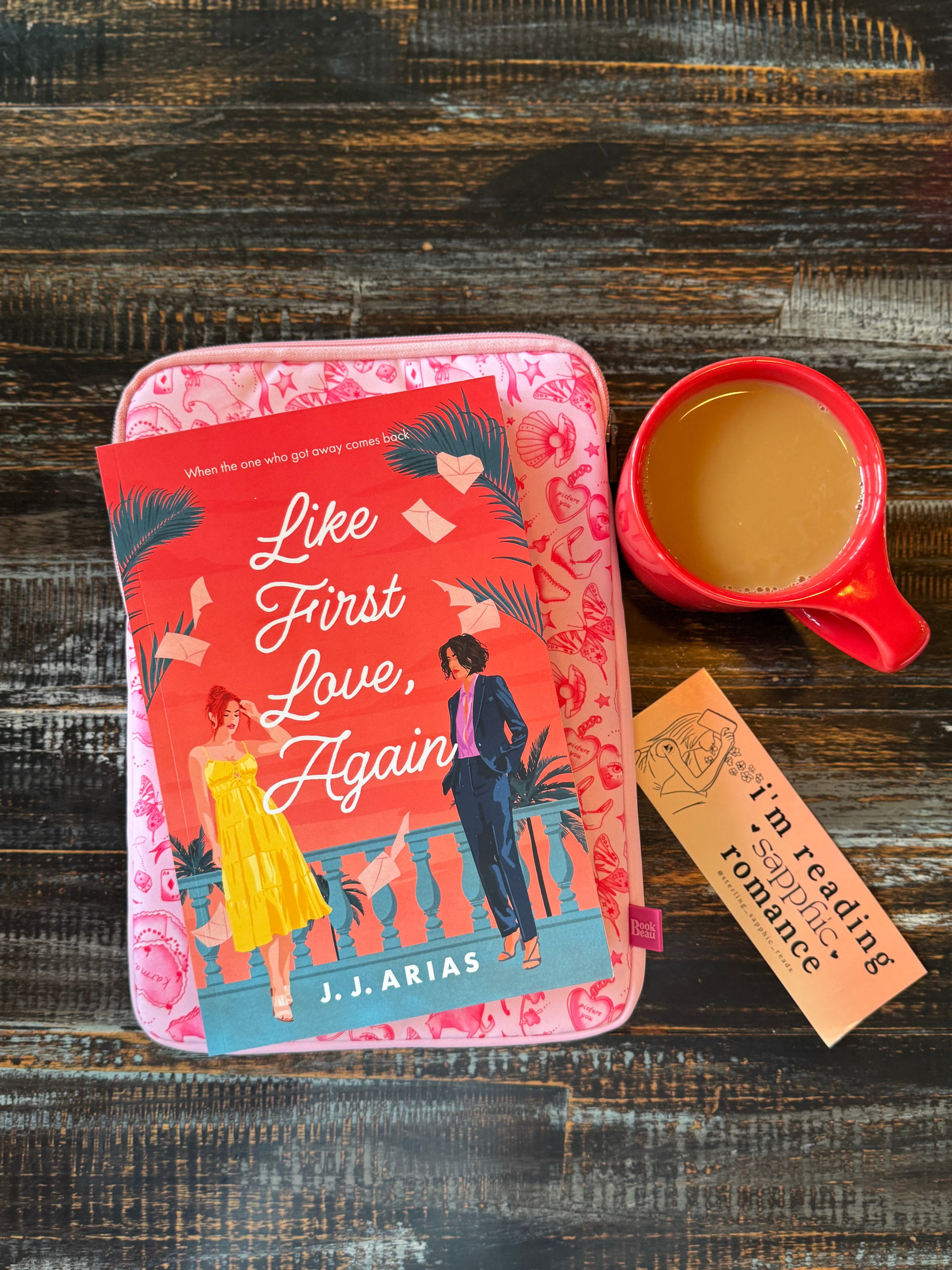Like First Love, Again: a sapphic romance (signed)